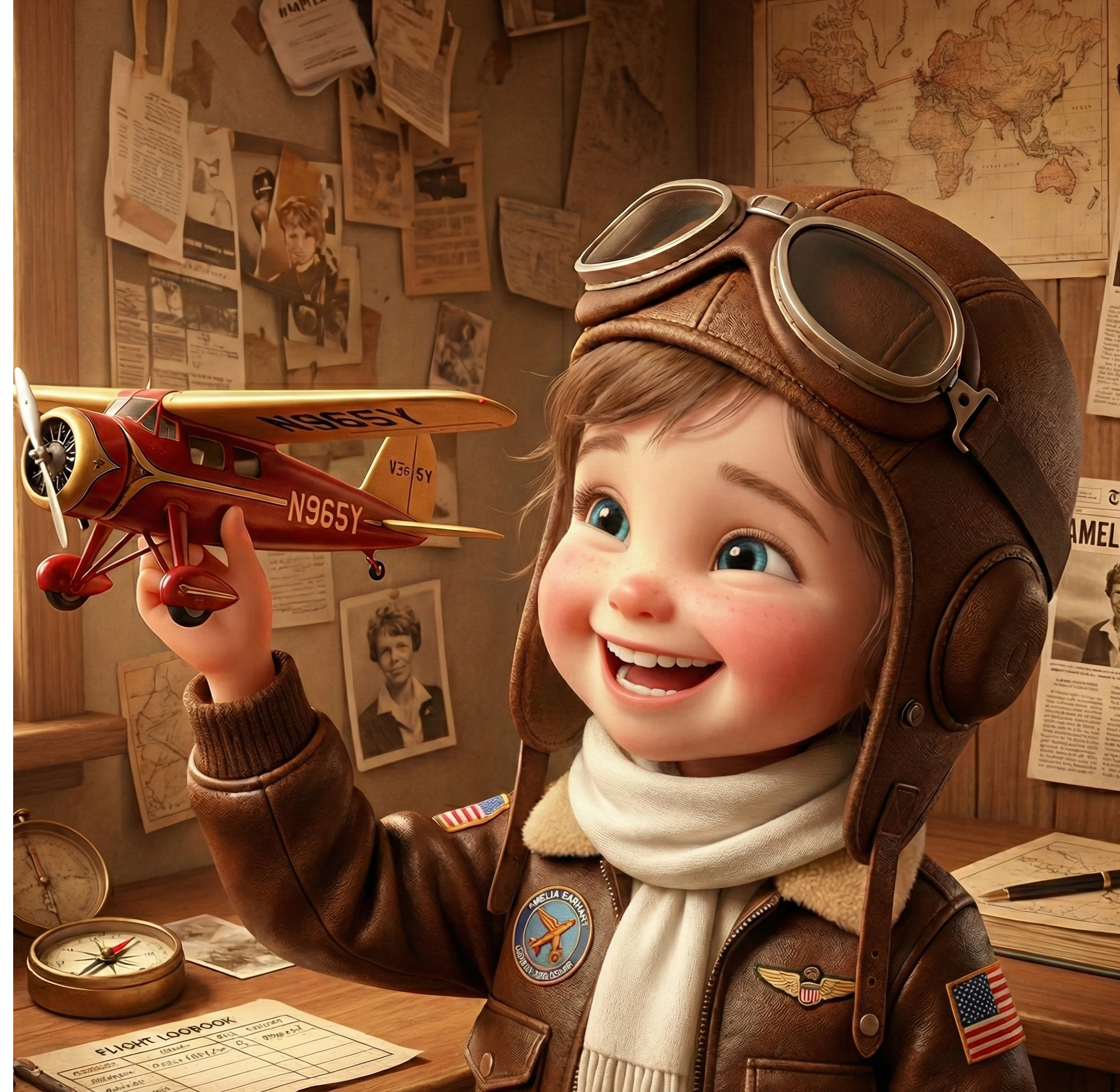 ✈️ Amelia y el Sueño de Volar